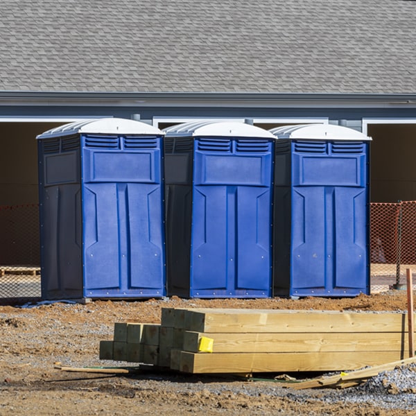 are there any restrictions on what items can be disposed of in the portable restrooms in Haines City